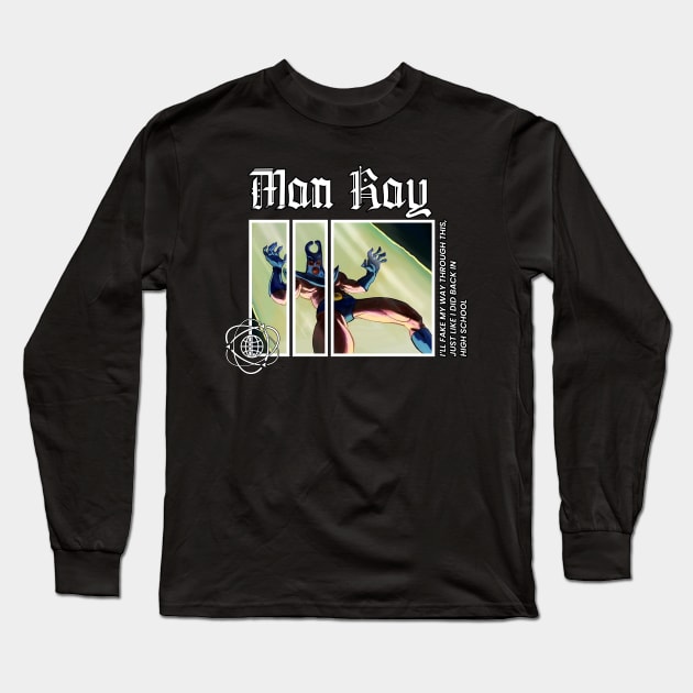 MAN RAY - STREETWEAR STYLE Long Sleeve T-Shirt by Skywiz